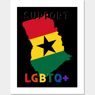 Support LGBTQ+ Ghana Posters and Art